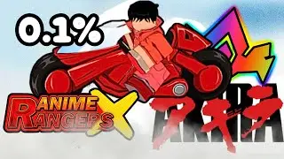 I Got The *0.1%* AKIRA In Anime Rangers X...