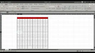 Surligner la ligne enti&egrave;re de la cellule active SUR EXCEL