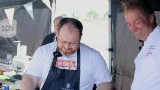 WhichBBQ on Tour | Cooking with Michelin Star Chef Galton Blackiston for Norfolk Grills