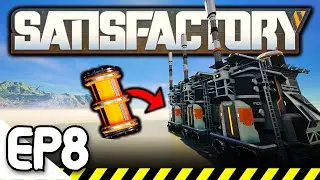my PERFECT STARTER FUEL Setup! - Satisfactory Playthrough [Ep 8]