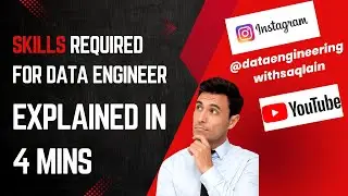 SKILLS REQUIRED FOR DATA ENGINEER EXPLAINED - ENGLISH
