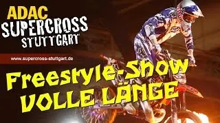 IN VOLLER LÄNGE: Actiongeladene Freestyle Show vom ADAC Supercross Stuttgart 2013 (Freitag)