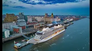 Sights of Liverpool 4k Aerial Drone Video DJI Mini3 Pro