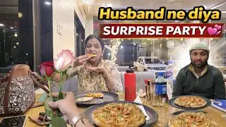 Husband Ne Diya Surprise Party 😍|| Daily vlog| Couple vlog