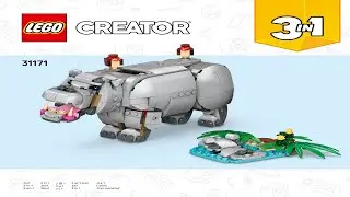 👑 LEGO instructions 👑 Creator 👑 31171 👑 Majestic Rhino 👑 Book 2 👑
