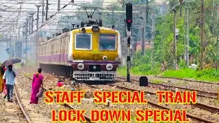 Staff Special Train &brvbar;  Lock Down Special Train Service for Emergency Staff | West Bengal LockDown Ex