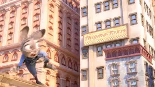 In Zootopia, Most people didn't see this Board advertisement