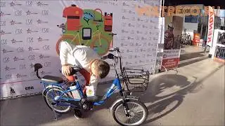 Электровелосипед Elbike Duet для двоих на дачу Новинка Велопарк 2019 Обзор Voltreco.ru