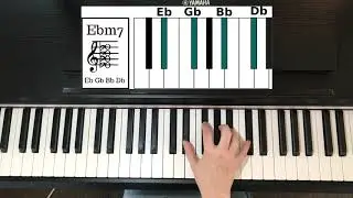 How To Play Ebm7 Chord On Piano