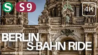 Berlin 4K S-Bahn Ride | S9 from BER Airport to Hauptbahnhof