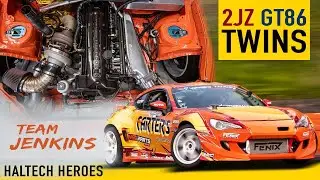 HALTECH HEROES | Double Trouble: Team Jenkins' 2JZ GT86 Drift Duo