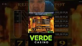 POLSKI STREAMER WYGRYWA JACKPOTA W KASYNIE ONLINE! TAK GŁ&Oacute;WNIE I SZYBKO WYGRYWA SIĘ GŁ&Oacute;WNY #shorts