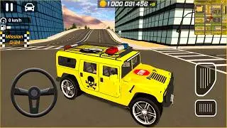 4X4 Jeep Polis Arabası Oyunu 3D || Police Drift Car Driving #141 Polis Oyunları Android Gameplay FHD