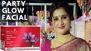 Biotique Home Facial Kit review | Instant Party Ready Glow | Falguni's Fab Life