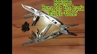A capable bang for the buck multi-tool!  Bibury 21 in 1 Multi-tool