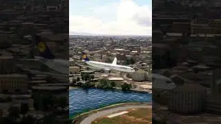 Boeing Landing in Strong Winds #aviation