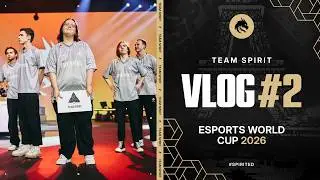 TEAM SPIRIT: EWC 2026. VLOG 2 (ENG SUB)