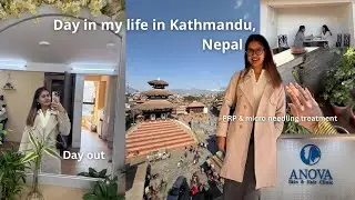 Nepal Vlog; PRP treatment,microneedling, best nails in ktm,daily life in Nepal 🤍