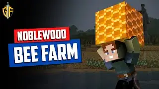 Bee Farm Build :: Noblewood :: Minecraft Survival Let's Play