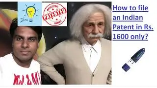 How to file an Indian Patent in Rs. 1600 only