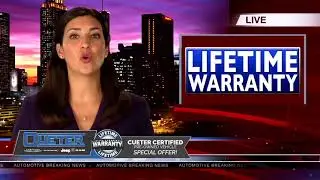 Cueter Certified Lifetime Warranty