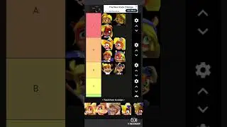 Crash Bandicoot Coco Design Tier List!!!
