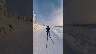 Eyes on the Slopes: Embrace the Thrill #ski #sport