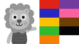 Lets Learn 10 Colors | Preschool/Playgroup | Toodle & Tot