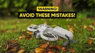 DJI Neo — самые большие ошибки, которые совершают начинающие пилоты при управлении дронами, и как...