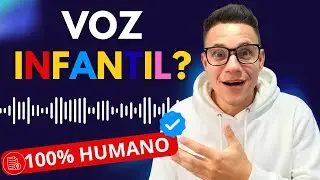 Essa Nova IA de Voz Infantil vai DOMINAR o YouTube (Canais Dark)