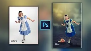 Photoshop CC Tutorial: Dramatic Photo Manipulation Effects (Forest Girl)