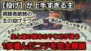 【趣味】超必見。主の横振りテクニック完全解説【クレーンゲーム】