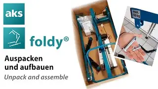 Aufbau/Montage aks foldy - Patientenlifter - Hilfsmittel f&uuml;r die Pflege