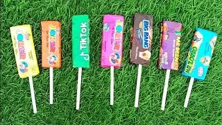 Lollipops Unpacking ASMR 🍭 Chupa Chups Big Babol, Alpenliebe Lollipop, Watermelon Lollipop