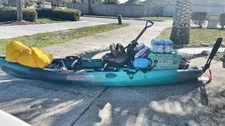 Packing the SALTY 120 for a 4-Day Kayak Trip! Primitive Camping!