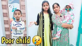 Poor child 😢 😞 | comedy video | funny video | Prabhu sarala lifestyle 