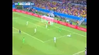 Emenike Foul On Spahic Leading To Nigeria Goal    PROOF NIGERIA CHEATED