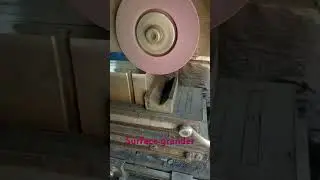Punch Sharpening on Grinder | Industrial Punch Repair#video #viral #shorts #factory
