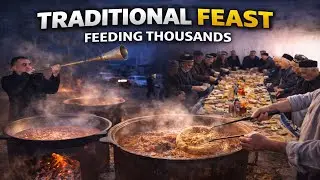 Village Wedding Morning | Giant Cauldrons, Traditional Music & Feast