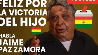Jaime Paz Zamora conf&iacute;a que su hijo Rodrigo sea el nuevo Presidente de Bolivia 