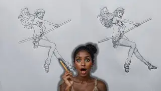 Drawing Nami from One Piece | Anime Art Time-Lapse + Tips!