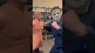 Michael Myers Karambit Training for his biggest fight yet&hellip; #michaelmyers #halloween #karambit