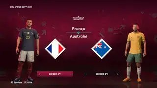 ⚽𝗙𝗜𝗙𝗔 𝟮𝟯 - 🏆𝗖𝗼𝗽𝗮 𝗱𝗼 𝗠𝘂𝗻𝗱𝗼 𝗱𝗮 𝗙𝗜𝗙𝗔™ 𝟮𝟬𝟮𝟮 - 🇫🇷 𝗙𝗿𝗮𝗻𝗰̧𝗮 🇫🇷 ❌ 🇦🇺 𝗔𝘂𝘀𝘁𝗿𝗮́𝗹𝗶𝗮 🇦🇺