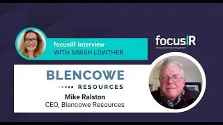 Mike Ralston, CEO of Blencowe Resources, discusses the significant discovery at Northern Syncline