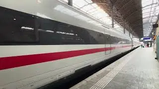 Departure ICE 4 in Basel SBB!