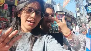 Aaj Haldwani ke bazar gaye or shaadi ki shopping ki