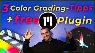 3 Color Grading Tipps in Final Cut Pro X Tutorial Deutsch 2023