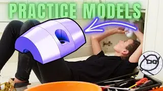 CAD Modeling Practice Challenge - Onshape, SolidWorks, Fusion360 - SINK WEIGHT - Layout and revolve