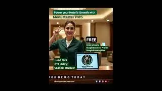 Best Hotel Software | Hotel PMS software | MenuMaster PMS #hotelsoftware #freedemo #onlinesoftware