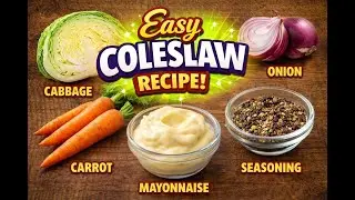 How to Make a Coleslaw Salad